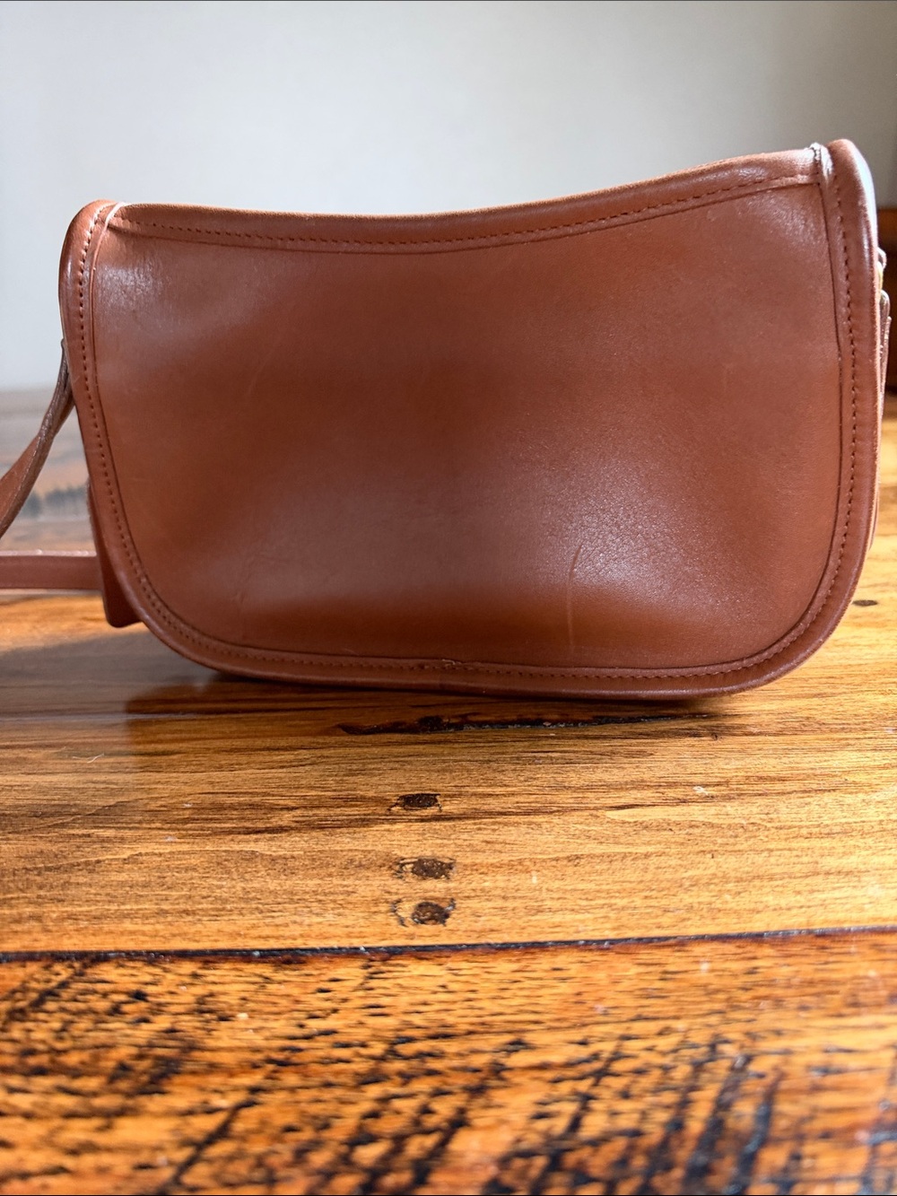 Coach Vintage Wendie Crossbody Bag 9031 in Saddle Excellent Condition - Picture 9 of 12